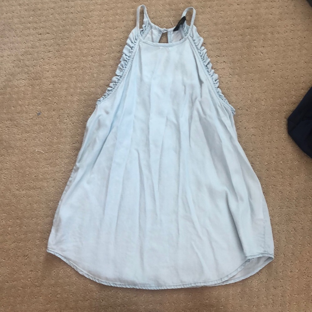 super cute ruffle tank top